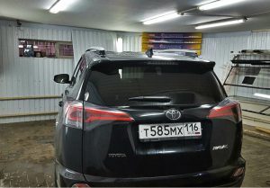 Тонировка задней части авто пленкой ULTRA VISION - Toyota Rav 4