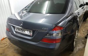 Полная глубокая полировка, обработка защитными пастами - Mercedes S500