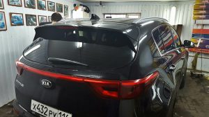 Тонировка задней части авто пленкой HP Ceramic - KIA Sportage