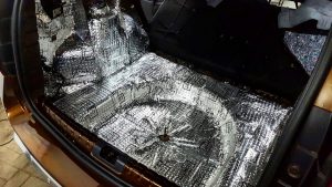 Вибро-шумоизоляция багажника, крышки багажника - Renault Duster
