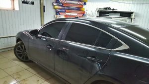 Тонировка по кругу без лобового стекла пленкой Armolan Onyx 05% - Mazda 6