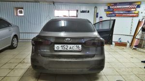 Тонировка задних фонарей Kia Cerato