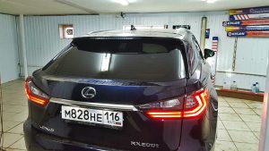Тонировка задней части авто пленкой Llumar ATR 05% - Lexus RX