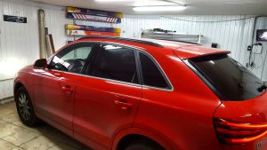 Тонировка задней части авто пленкой American Standard 05% - Audi Q3