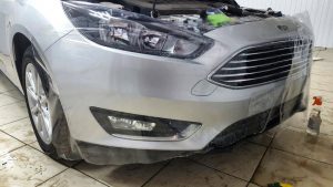 Бронирование пленкой капота и бампера от сколов - Ford Focus