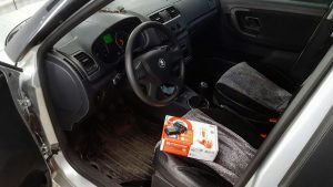 Сертифицированная установка сигнализации с автозапуском StarLine A93 Skoda Fabia - цена 13000р