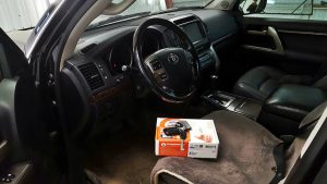 Сертифицированная установка сигнализации с автозапуском StarLine A93 - Toyota Land Cruiser 200