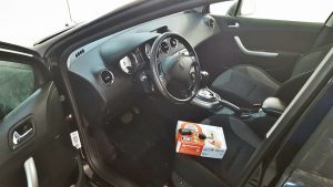 Сертифицированная установка сигнализации Starline A93 - Peugeot 207