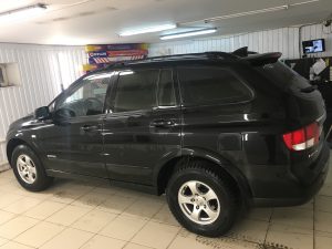 Тонировка задней части авто пленкой Lumar ATR 05 - SsangYong Kyron