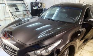 Тонировка лобового атермальной пленкой 3M Crystalline 70 - Infiniti FX