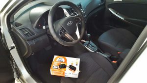 Сертифицированная установка сигнализации с автозапуском StarLine A93 - Hyundai Solaris