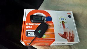 Сертифицированная установка сигнализации StarLine A93 - Skoda Fabia