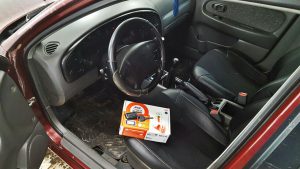 Сертифицированная установка сигнализации с автозапуском Star Line A93 - Kia Spectra