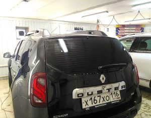 Тонировка задней части авто Renault Duster