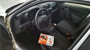 Сертифицированная установка сигнализации с автозапуском Star Line A93 - Лада Гранта