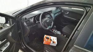 Сертифицированная установка сигнализации StarLine A93 на Kia Rio
