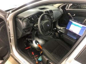 Сертифицированная установка сигнализации Starline A93 и тонировка - Renault Sandero