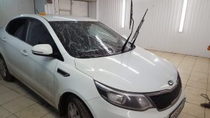 Бронирование лобового стекла Kia Rio