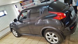 Тонировка задней части авто плёнкой Llumar ATR 05% Nissan Juke