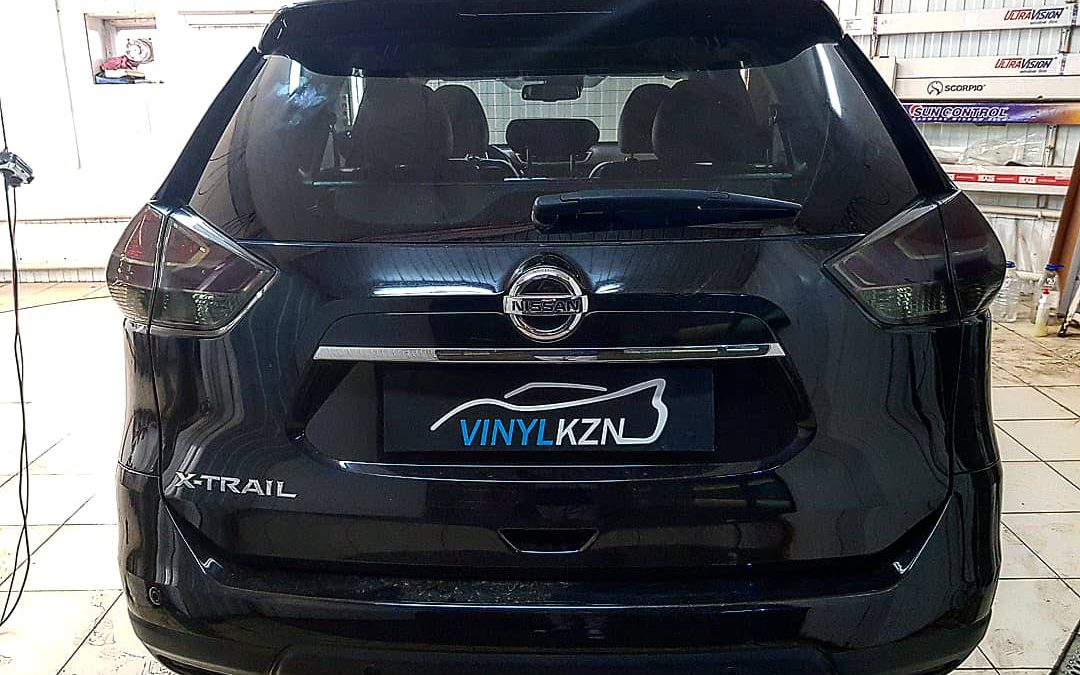 Тонирование фар автомобиля — Nissan X-Trail