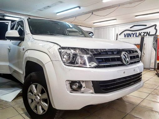 Бронирование передней части кузова автомобиля VW Amorok