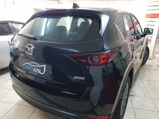Тонирование задней части и передних боковых атермальной пленкой UltraVision BlueCold 20% — Mazda CX5