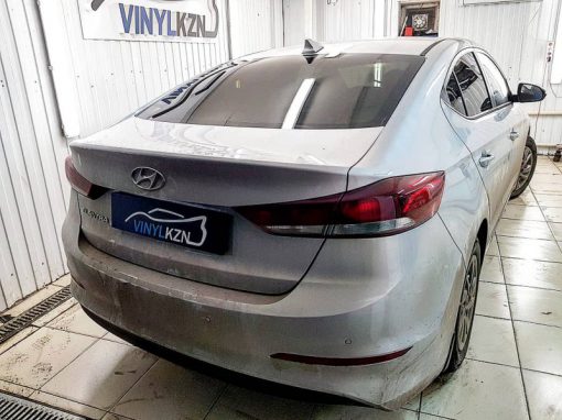 Установка сигнализации Starline A93 и тонирование премиальной пленкой Llumar — Hyundai Elantra