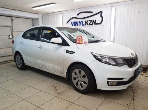 Установка сигнализации с автозапуском Starline A93 — Kia Rio
