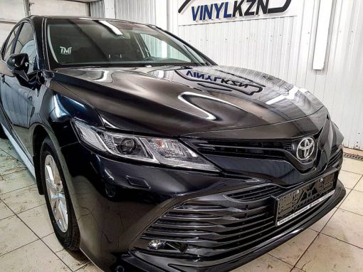 Бронирование деталей кузова французской полиуретановой пленкой Hexis — Toyota Camry