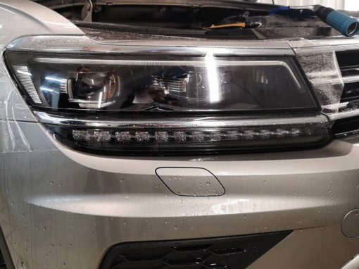 Выполнили комплекс работ с автомобилем VW Tiguan