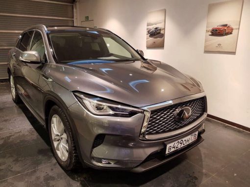 Infiniti QX-50 — забронировали переднюю часть авто полиуретановой пленкой Hexis Bodyfence