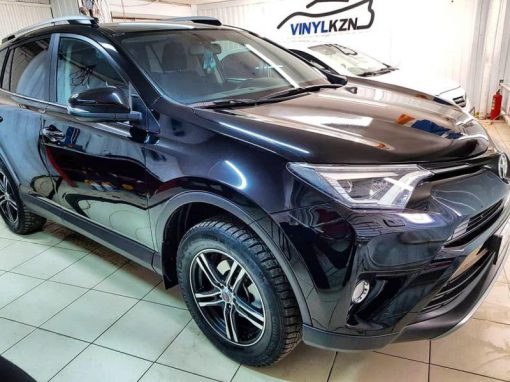Глубокая полировка кузова, нанесение керамики от фирмы GYEON, бронирование — Toyota Rav 4