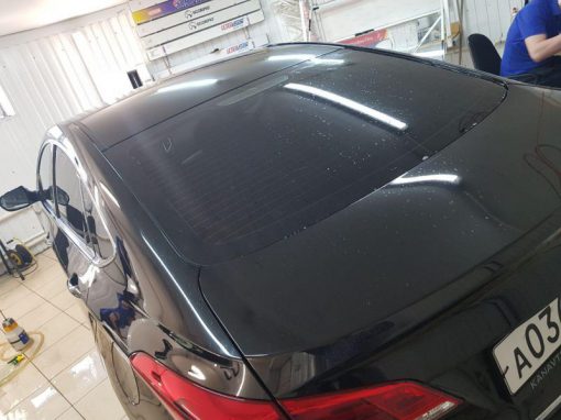 Hyundai I40 — оклейка крыши антигравийной пленкой