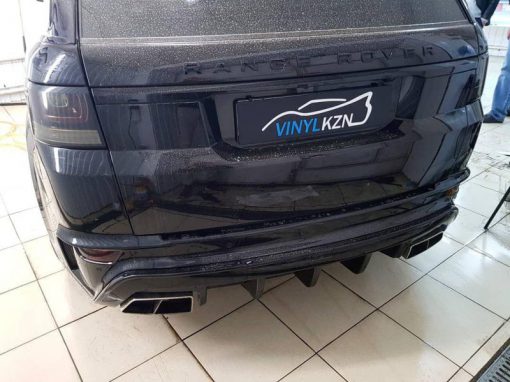 Тонирование задних фонарей оракалом для фар — Range Rover Sport