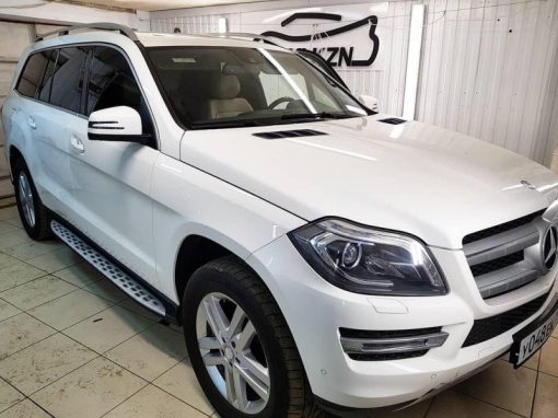 Mercedes GL — тонировка стекол автомобиля, задняя часть 85% затемнения, передняя 30%