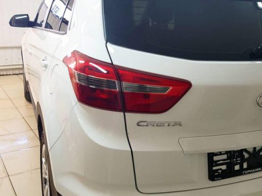 Hyundai Creta — забронировали погрузочную, под ручками и пороги немецкой пленкой Oraguard 270
