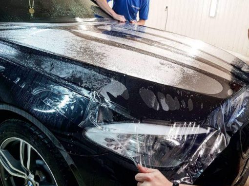 BMW 5 серии — бронирование антигравийной пленкой Oraguard 270