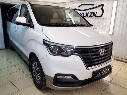 Hyundai H1 — забронировали переднюю часть автомобиля антигравийной пленкой Oraguard 270