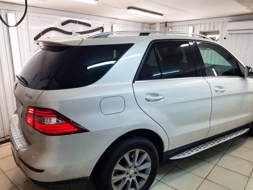 Mercedes Benz ML — затонировали заднюю часть премиальной пленкой LLUMAR ATR