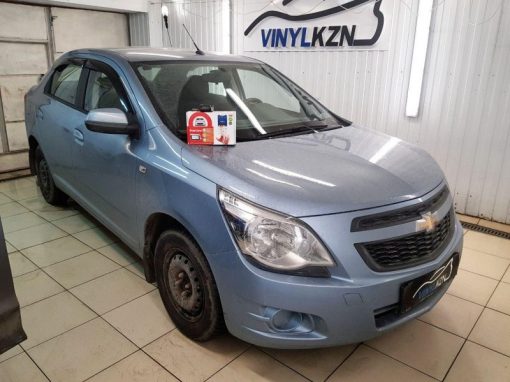 Chevrolet Cobalt — установили охранный комплекс с автозапуском StarLine A93