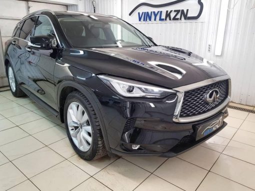 Infiniti QX50 — выполнили полную глубокую полировку, нанесли керамический состав Geyon