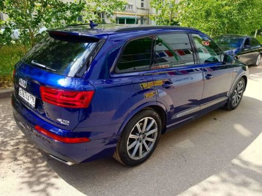 Audi Q7 — полировка и нанесение керамического состава