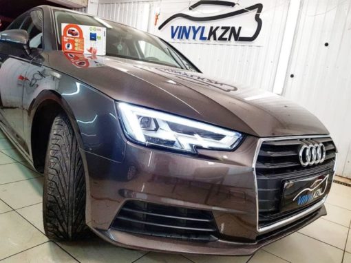 Установлена на Audi A4 автосигнализации с управлением с телефона Starline S96 BT GSM
