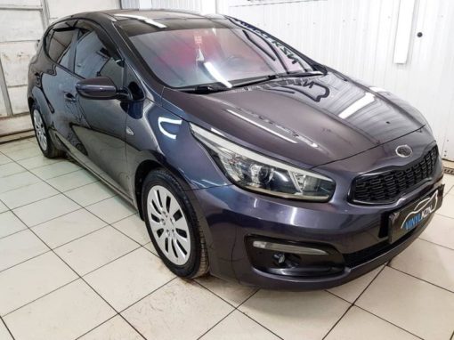 Kia Ceed — полировка с дальнейшем нанесением керамики