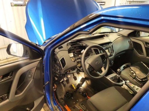 Hyundai Creta — сертифицированная установка сигнализации Starline A93 с сохранением гарантии