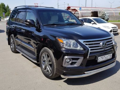 Lexus LX 570 — восстановительная полировка кузова и нанесение керамического состава