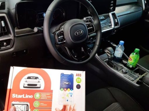 Установили Starline A93 на новый Kia Sorento 2021 года
