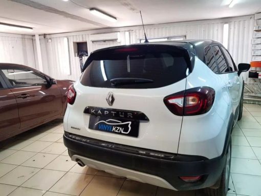 Затонировали стекла Renault Kaptur плёнкой UltraVision SUPREME THERMO