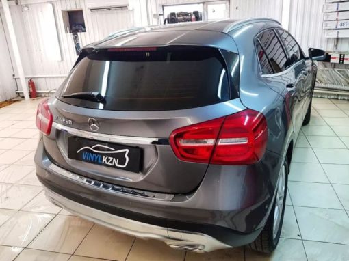 Mercedes Benz GLA — тонировка стекол пленкой Llumar ATR c 95% затемнения