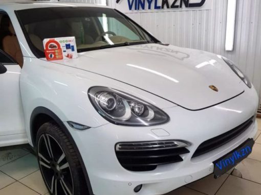 Установили охранный комплекс StarLine S96 на автомобиль Porsche Cayenne
